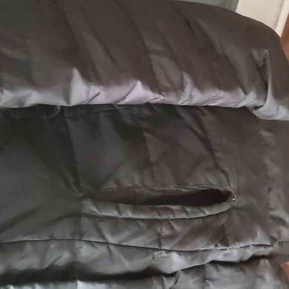 Armani Collezioni black womens coat size 10 - Picture 5 of 17